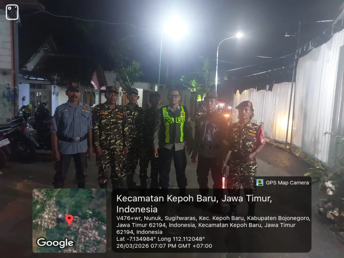 Polsek Kepohbaru Amankan Hiburan Musik Elekton di Desa Sugihwaras