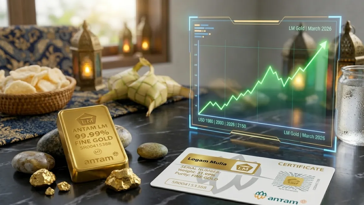 Ketidakpastian Global Dorong Prospek Kenaikan Harga Emas, Berpeluang Sentuh Rp5.158 per Troy Ons