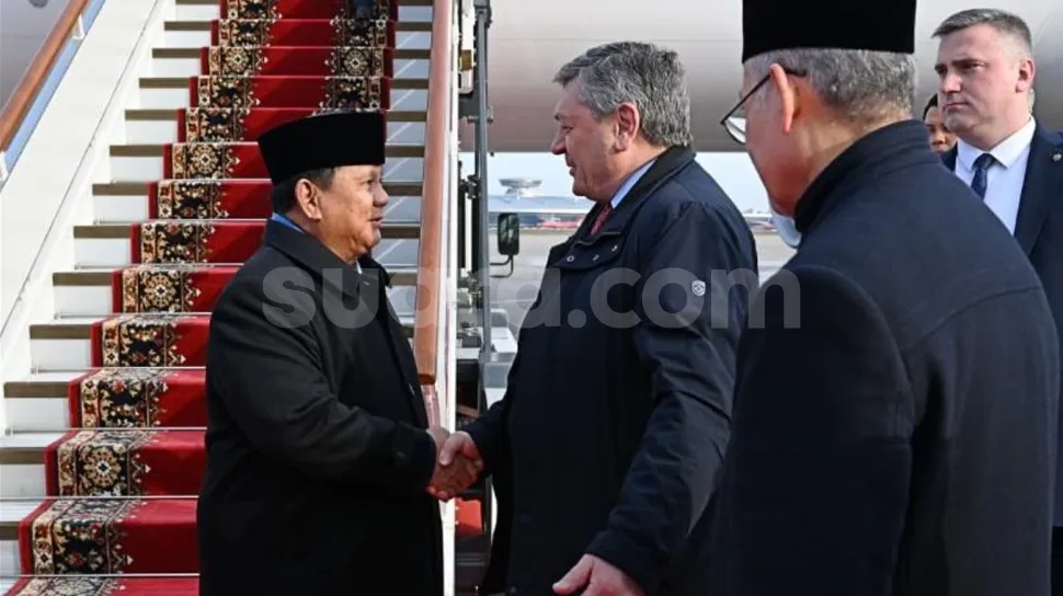 Prabowo Tiba di Moskow, Dijadwalkan Bertemu Vladimir Putin dalam Kunjungan Kerja Rusia