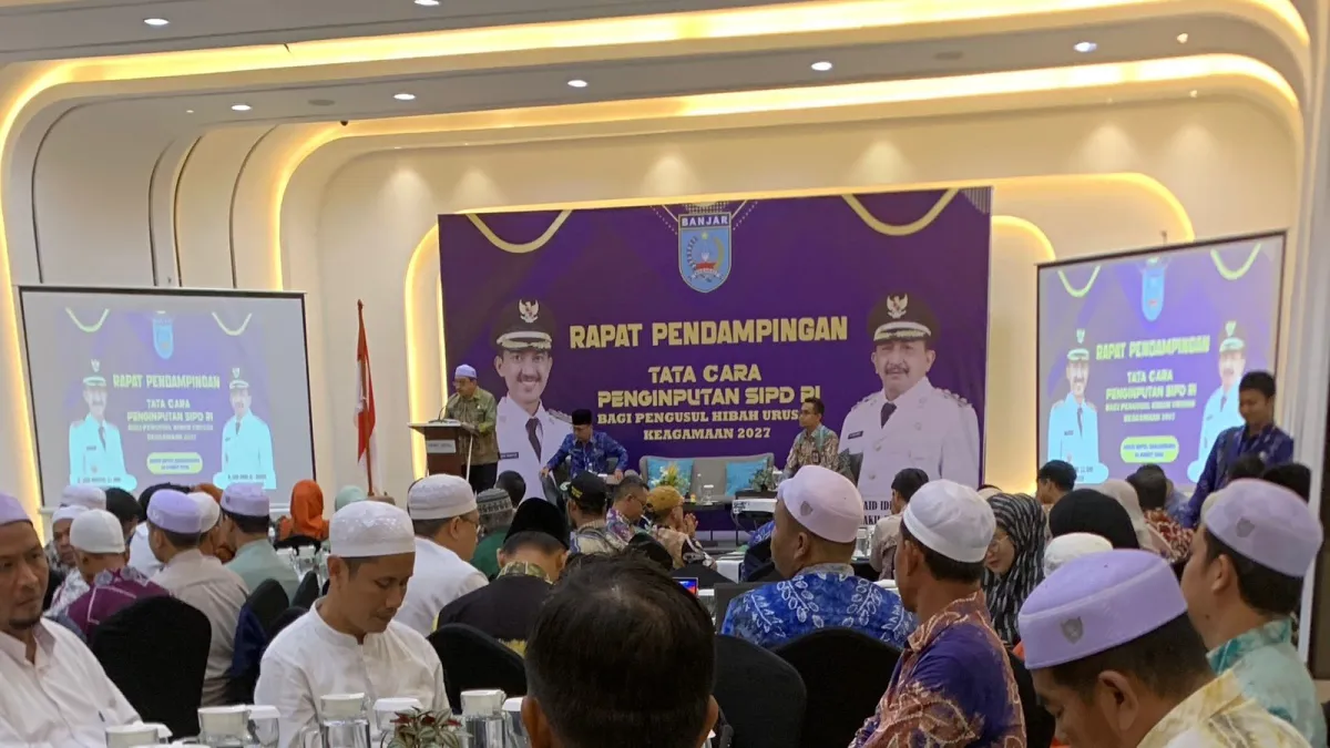 Pemkab Banjar: Usulan Hibah Keagamaan 2027 Wajib Diinput lewat SIPD untuk Transparansi