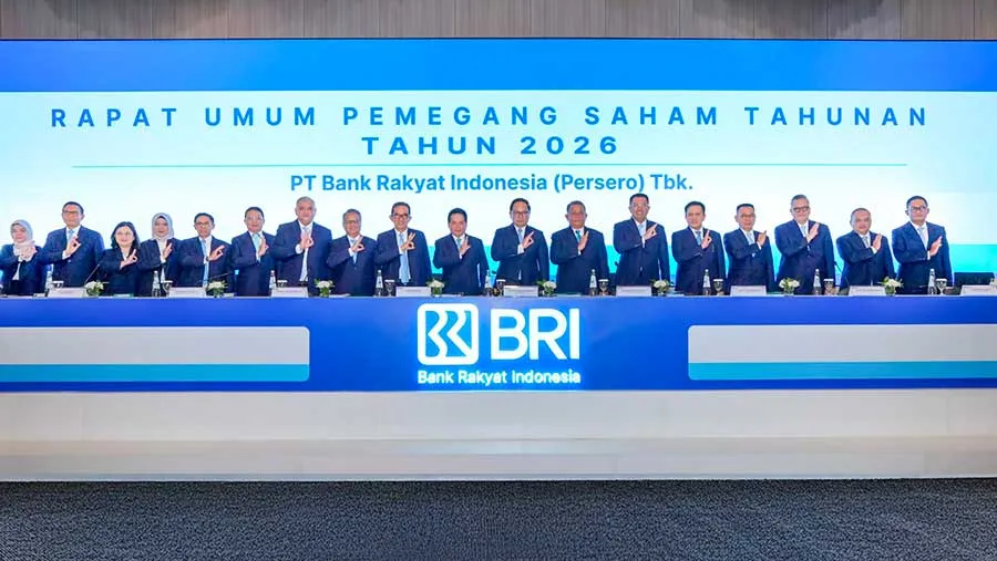 RUPST BRI 2026 Sahkan Dividen Tunai Rp52,1 Triliun, Setara Rp346 per Saham