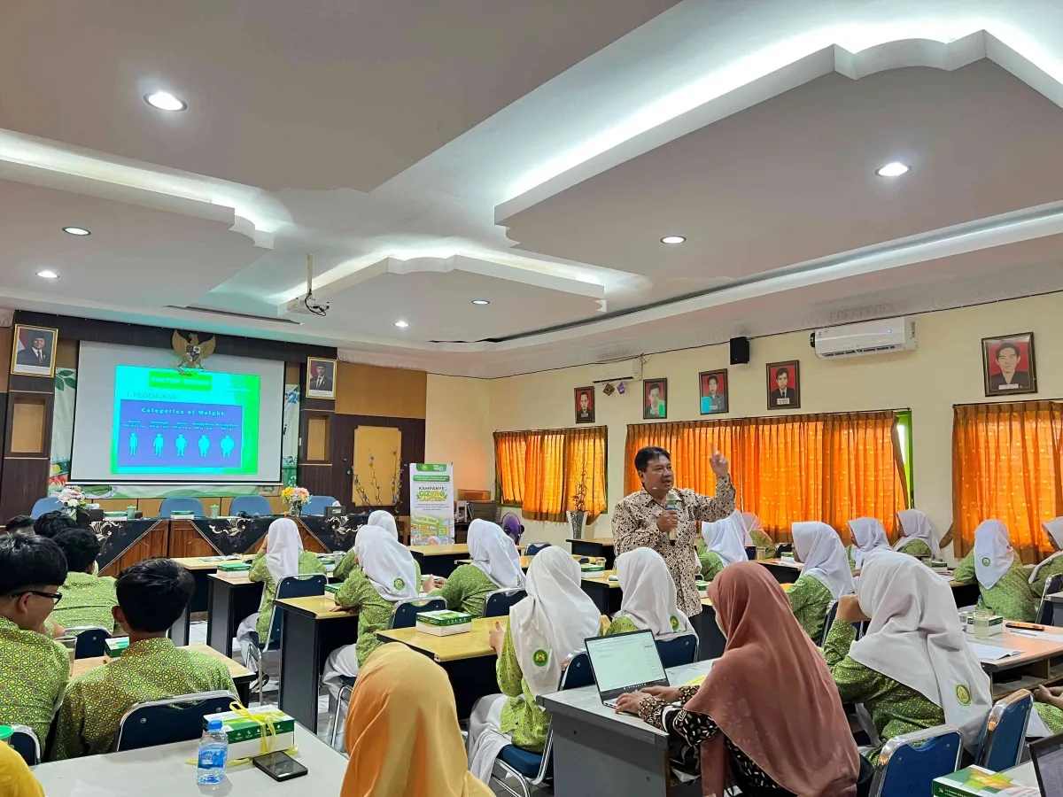 Puskesmas Bantul II Beri Penyuluhan Gizi di MAN 2 Bantul, Tekankan Peran Kantin Sehat dalam UKS