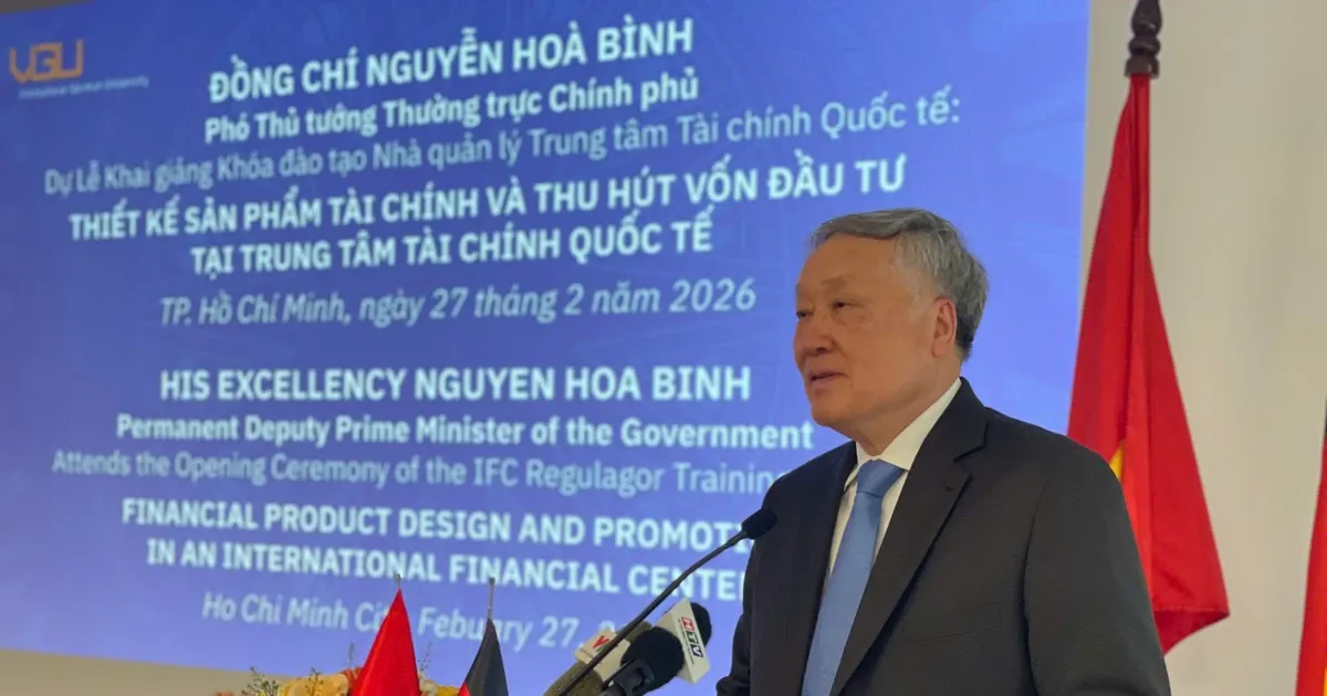 Wakil PM Vietnam Soroti Peran SDM dalam Pembangunan Pusat Keuangan Internasional