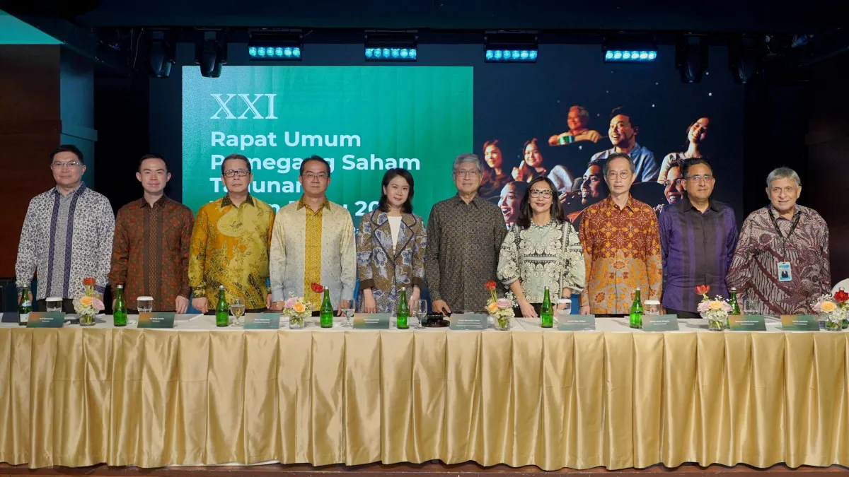 RUPST 2025 Cinema XXI Sepakati Dividen Tunai Rp 980 Miliar dan Agenda Strategis 2026