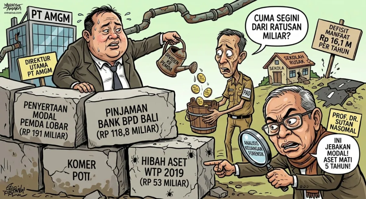 Sorotan atas Dividen PT AMGM: Penyertaan Modal Rp191 Miliar Dinilai Tak Sejalan dengan Imbal Hasil, Manajemen Jelaskan Ada Hibah WTP