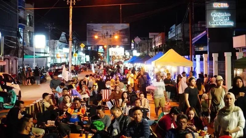 Wali Kota Gorontalo: Pendapatan Pedagang di Street Food Capai Rp128 Juta pada Malam Pertama