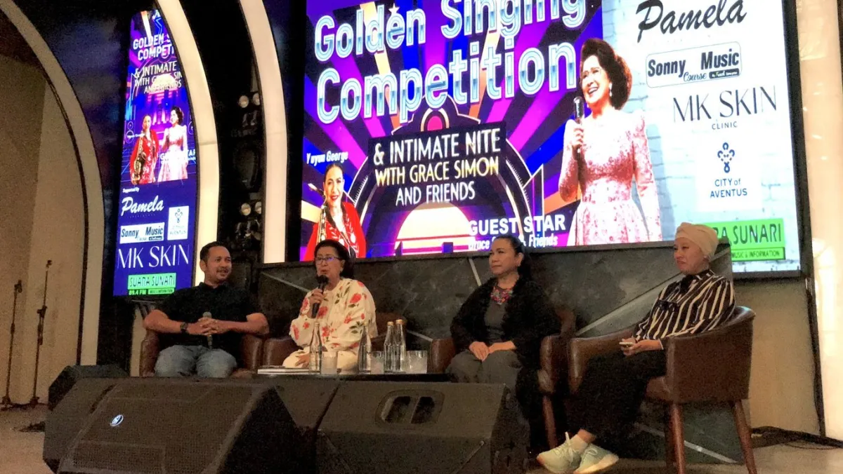 Grace Simon Gelar “Intimate Night” di Denpasar, Hadirkan Nostalgia Lagu-Lagu Era 1970-an