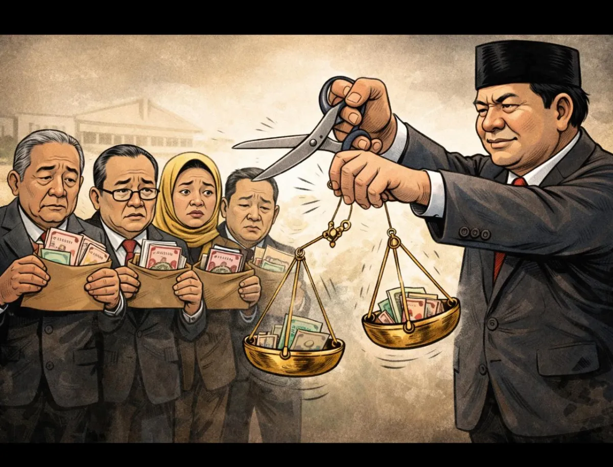 Prabowo Buka Opsi Penghematan Anggaran, Termasuk Pemotongan Gaji Pejabat untuk Antisipasi Krisis Global