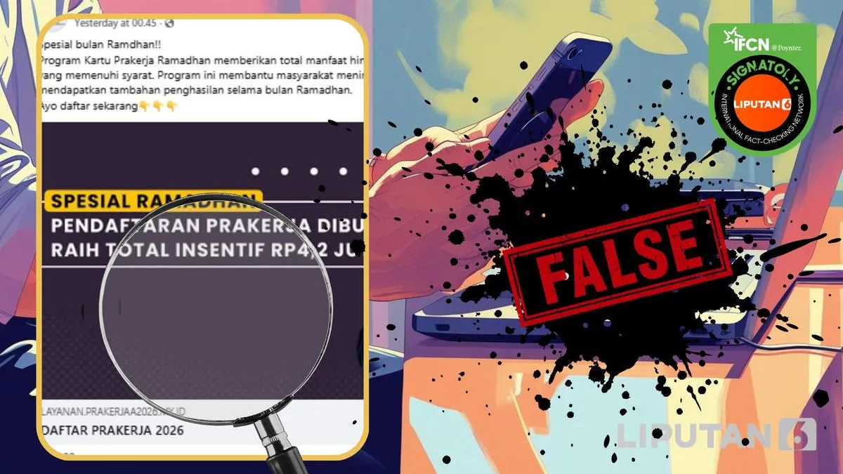 Waspada Hoaks Berkedok Bantuan Ramadan: Tautan Pendaftaran Prakerja, BSU, hingga Video Bantuan Rp25 Juta