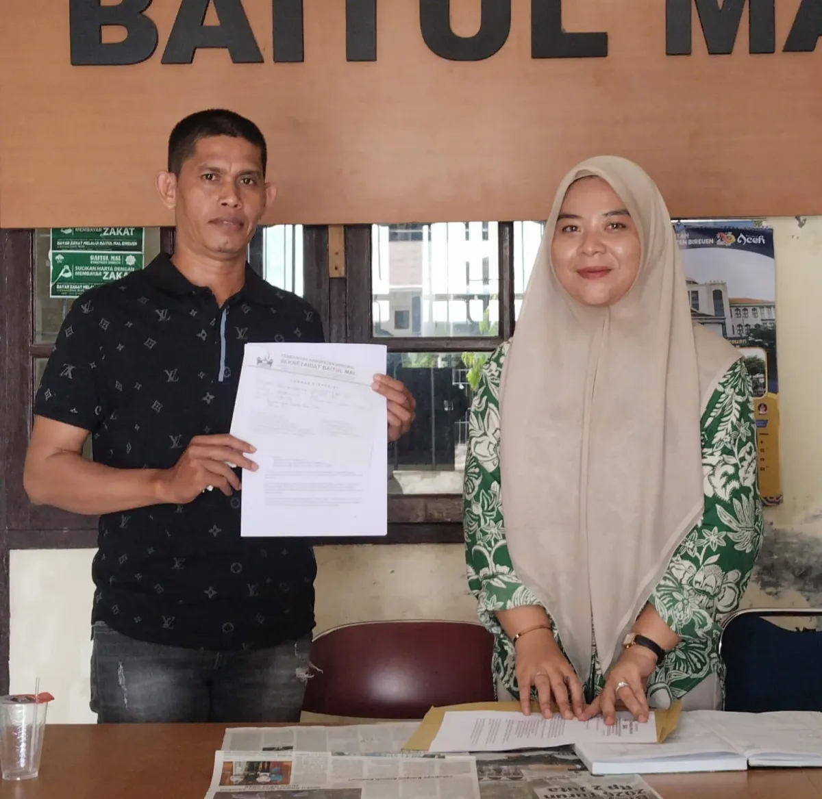SAPA Minta PPID Baitul Mal Bireuen Buka Data Pengelolaan Dana Umat 2024–2025
