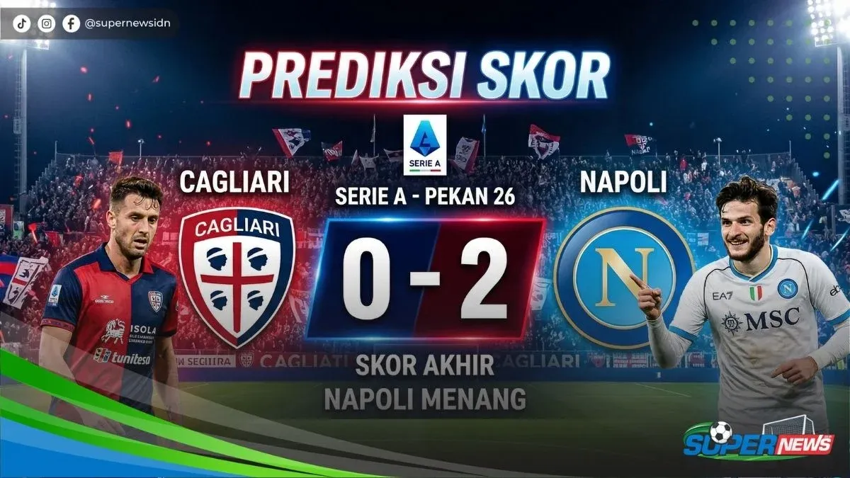 Cagliari vs Napoli: Misi Selamat Degradasi Berhadapan dengan Perburuan Scudetto