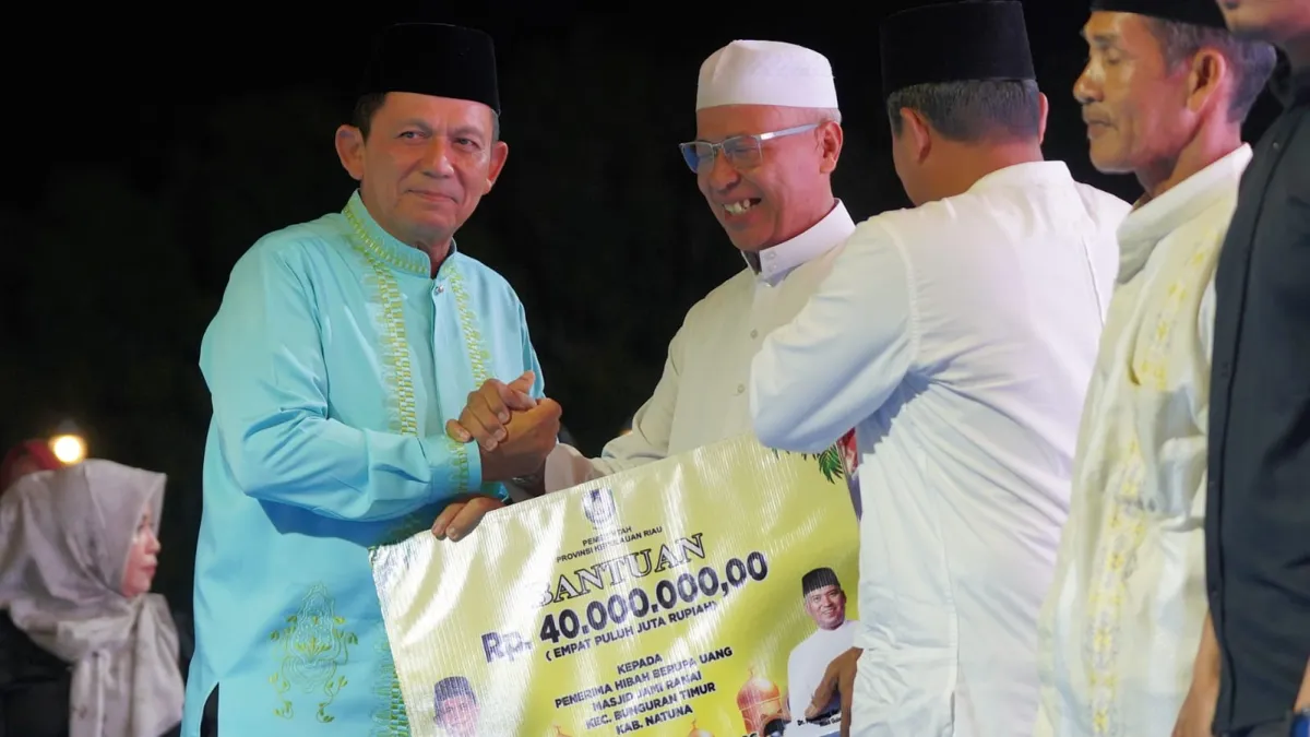 Gubernur Kepri Hadiri Halalbihalal di Natuna, Paparkan Program Prioritas Pembangunan