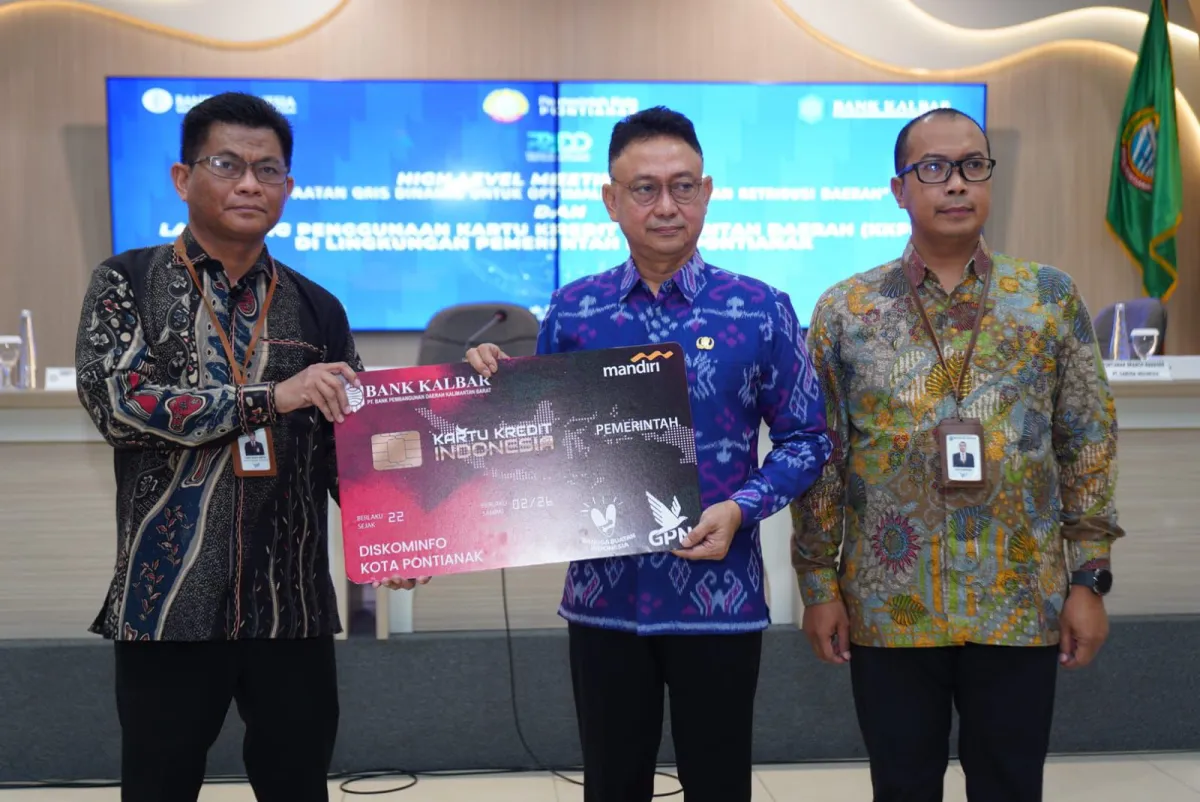 Pemkot Pontianak Terapkan Kartu Kredit Pemerintah Daerah untuk Dorong Transparansi Keuangan