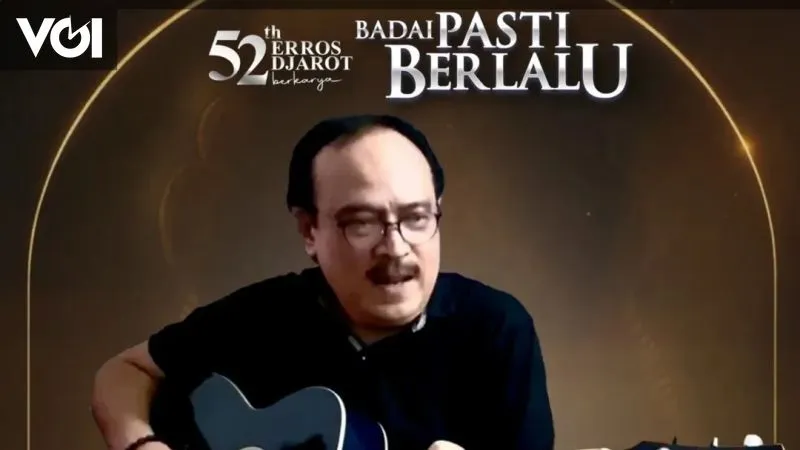 Erros Djarot Rayakan 52 Tahun Berkarya Lewat Konser “Badai Pasti Berlalu” di Balai Sarbini