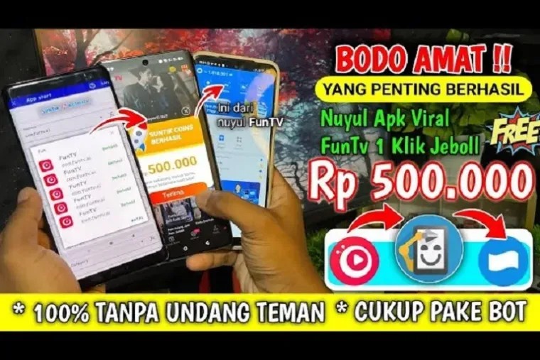 Aplikasi Fun TV Kembali Dibicarakan, Diklaim Efisien Kumpulkan Koin dan Bisa Withdraw ke OVO