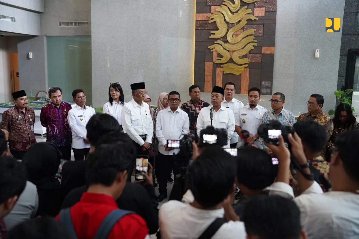 Kementerian PU dan ATR/BPN Bahas Percepatan Pembebasan Lahan serta Revisi RTRW untuk Pengendalian Banjir di Banten