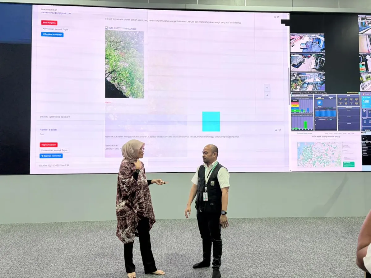 Kominfo Luwu Timur Benchmarking ke War Room Makassar untuk Persiapan Aplikasi Aduan dan Layanan Darurat 112