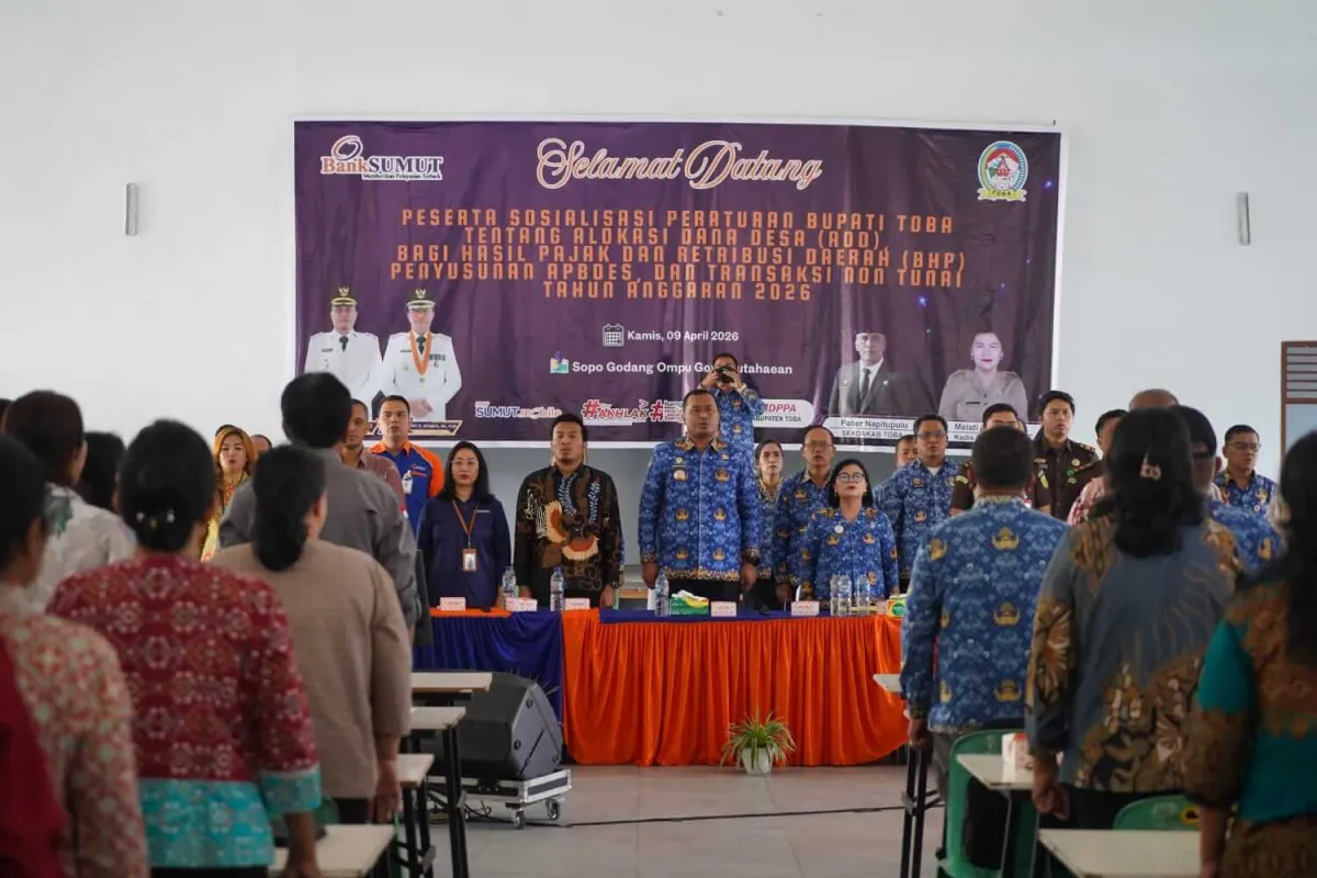Bupati Toba Tekankan Transparansi dan Akuntabilitas Pengelolaan Dana Desa 2026