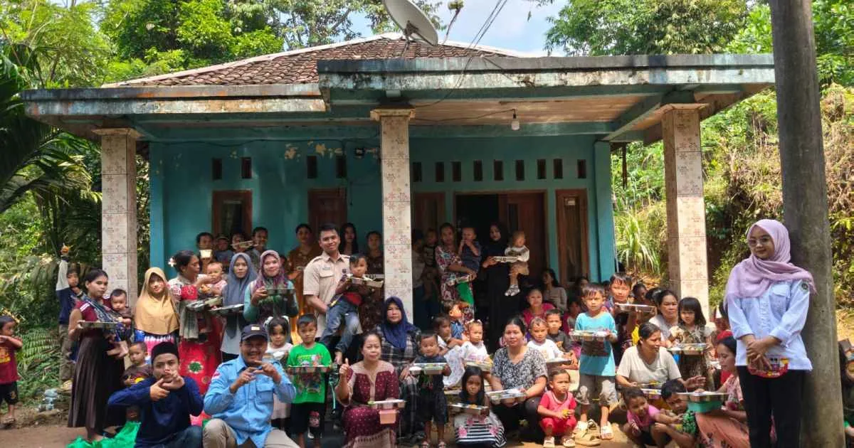 SPPG Insan Mandiri Jiput 02 dan Puskesmas Jiput Gelar Edukasi Gizi bagi Penerima Manfaat MBG