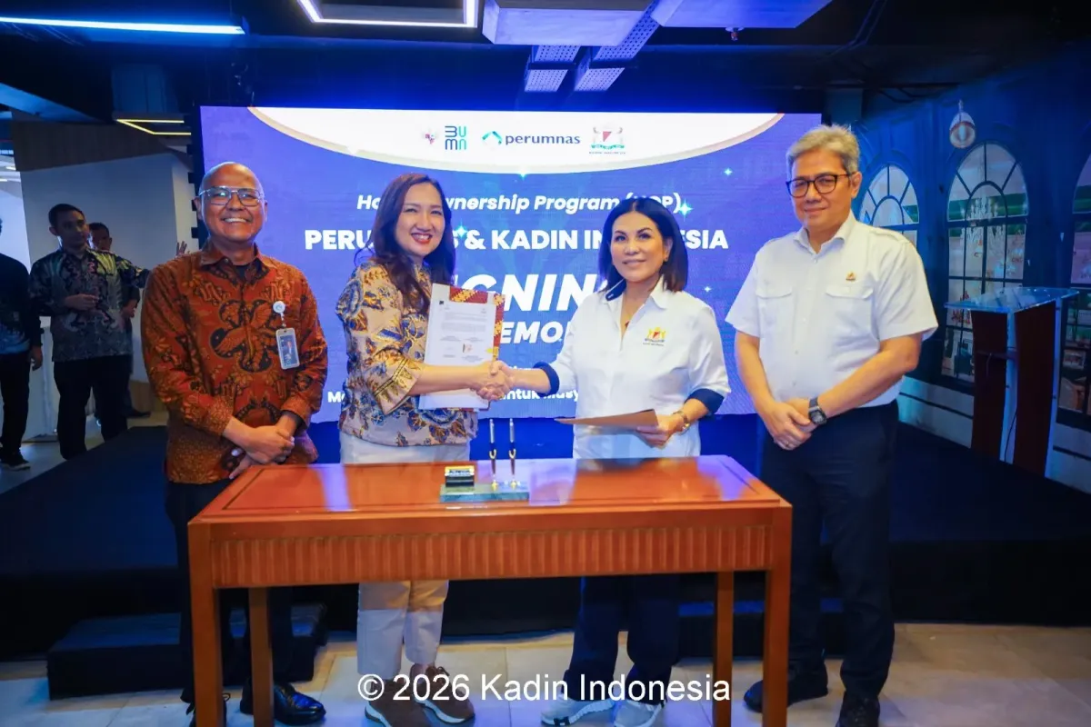 Kadin dan Perumnas Teken MoU untuk Percepat Program Perumahan Nasional