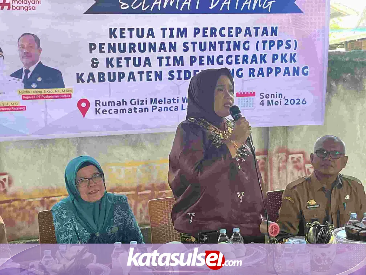 Pemkab Sidrap Gencarkan Kampanye Hidup Sehat untuk Percepatan Penurunan Stunting