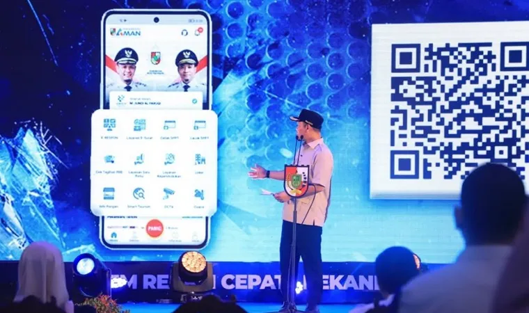 Pemko Pekanbaru Luncurkan Aplikasi AMAN untuk Integrasi Layanan Publik