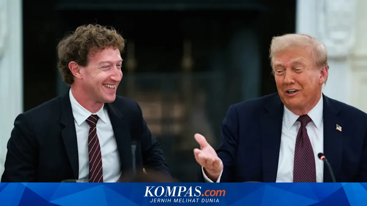 Trump Tunjuk Mark Zuckerberg dan Jensen Huang Masuk Panel Penasihat AI Pemerintah AS