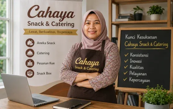 Cahaya Snack & Catering Bertahan Hampir Dua Dekade Berkat Inovasi dan Diversifikasi Produk