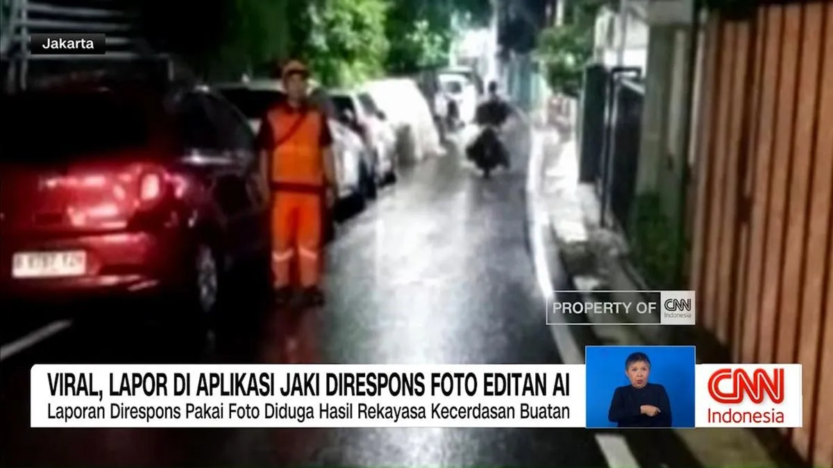 Viral Dugaan Manipulasi Respons Laporan Parkir Liar di Aplikasi JAKI, Warga Terima Foto Diduga Editan AI