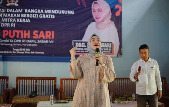 Sosialisasi Program Makan Bergizi Gratis di Karawang, DPR Tekankan Peran Keluarga Cegah Stunting