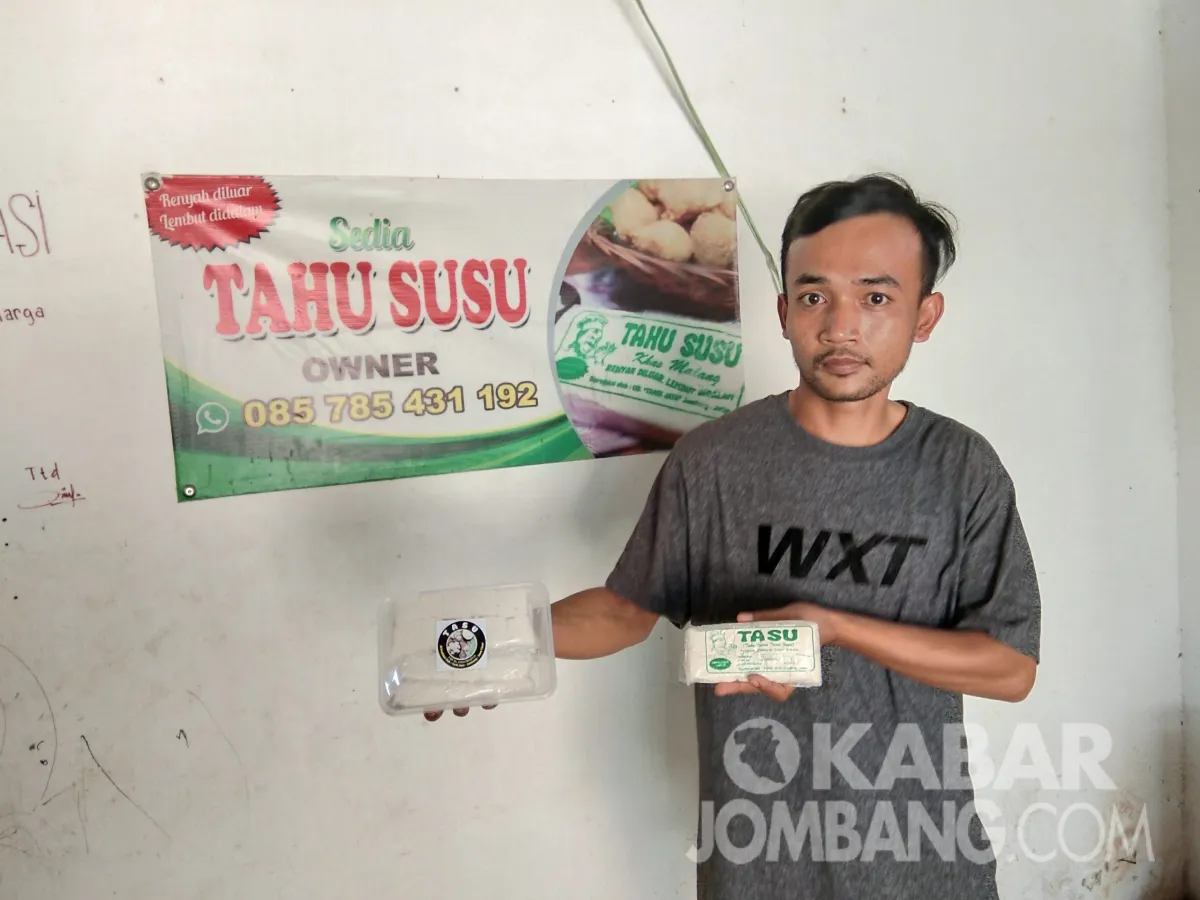Tahu Susu dari Jogoroto Jombang Tetap Diminati, Produksi dan Omzet Sempat Turun Saat Pandemi