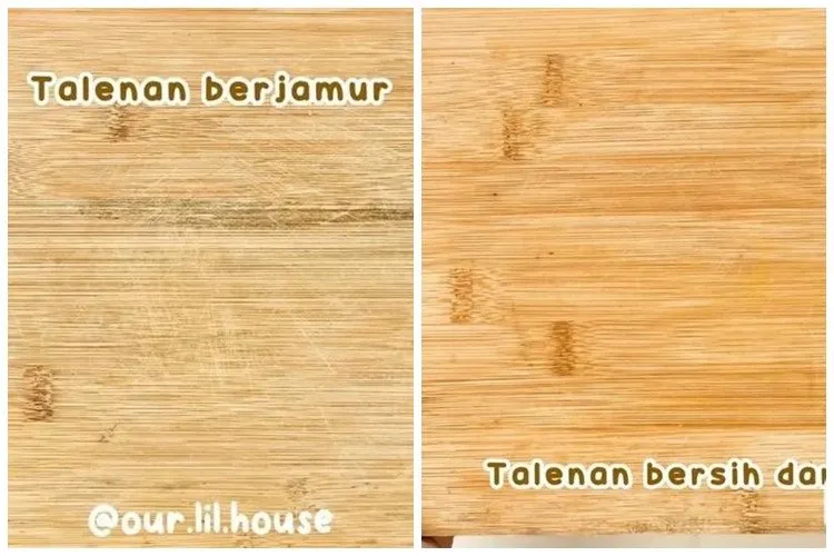Trik Hilangkan Noda Jamur di Talenan Kayu Tanpa Sitrun, Cukup 3 Bahan Dapur