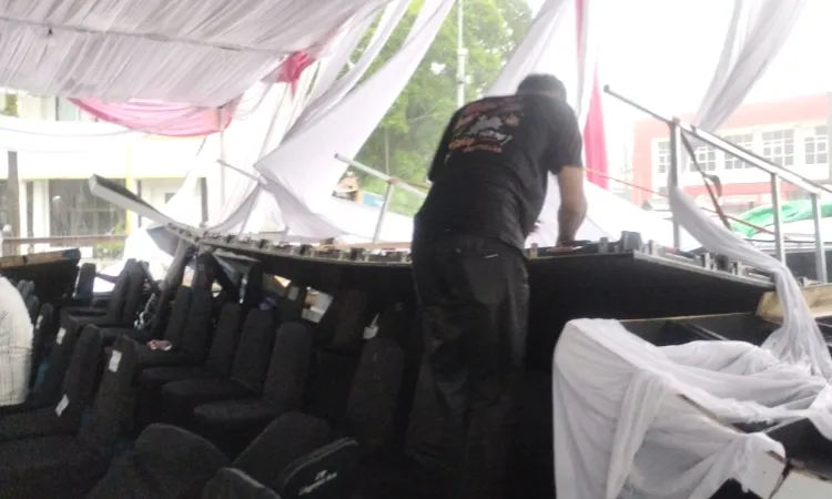 Cuaca Buruk di Jember, Pertemuan Penerima Beasiswa Cinta Bergema Ditunda