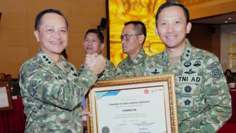 Lima Satker TNI Raih Predikat WBK dalam Rakor Reformasi Birokrasi 2026