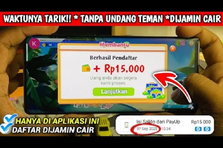 Aplikasi Penghasil Uang Versi 2026 Diklaim Beri Bonus Saldo Dana dari Login dan Tugas Sederhana
