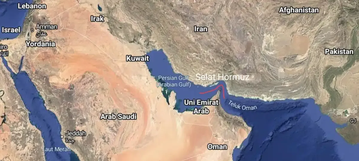 Selat Hormuz, Jalur Minyak Dunia dan Kabel Data Global yang Rentan Terganggu Konflik