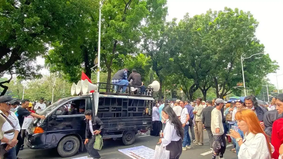 Dua Aksi Unjuk Rasa Digelar di Jakarta Pusat Kamis 2 April 2026, Polisi Siagakan 930 Personel