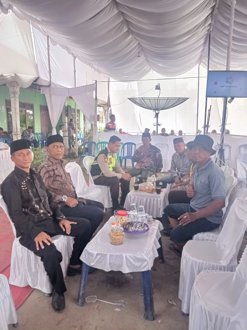 Polsek Buay Madang Timur Imbau Resepsi Pernikahan Tanpa Musik Remix demi Kamtibmas