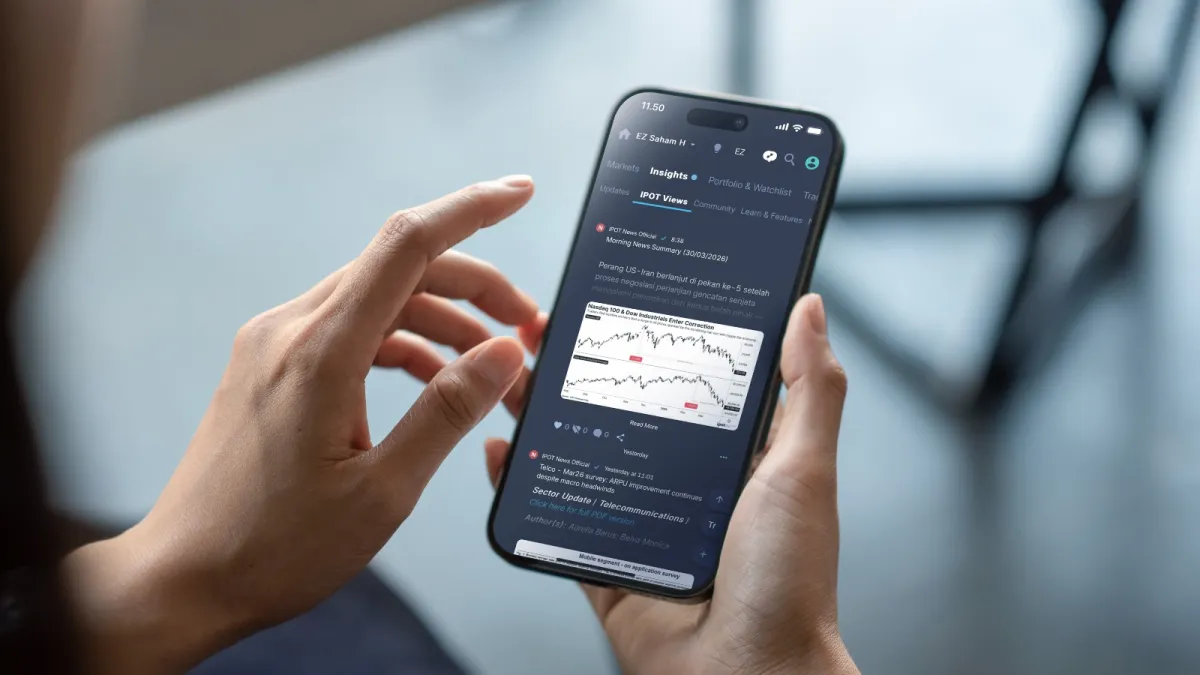 IPOT Luncurkan IPOT Views untuk Perkuat Akses Riset Kelas Institusi bagi Investor Ritel