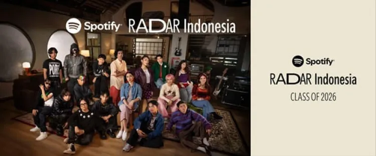 Spotify Umumkan Daftar Radar Indonesia 2026, Ragam Genre dari Pop hingga Hipdut