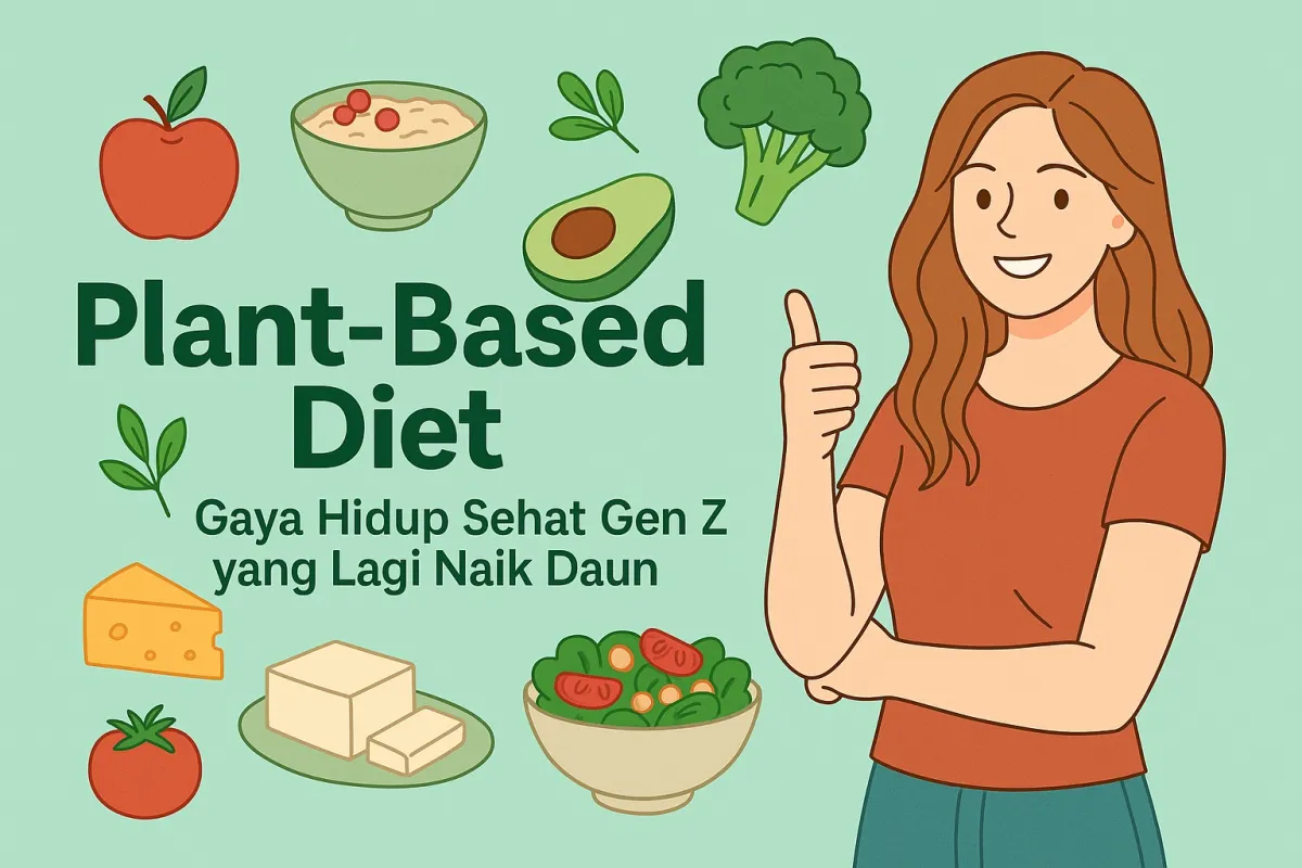 Tren Plant-Based Diet di Kalangan Gen Z Meningkat, Ini Pengertian dan Contoh Menu Harian