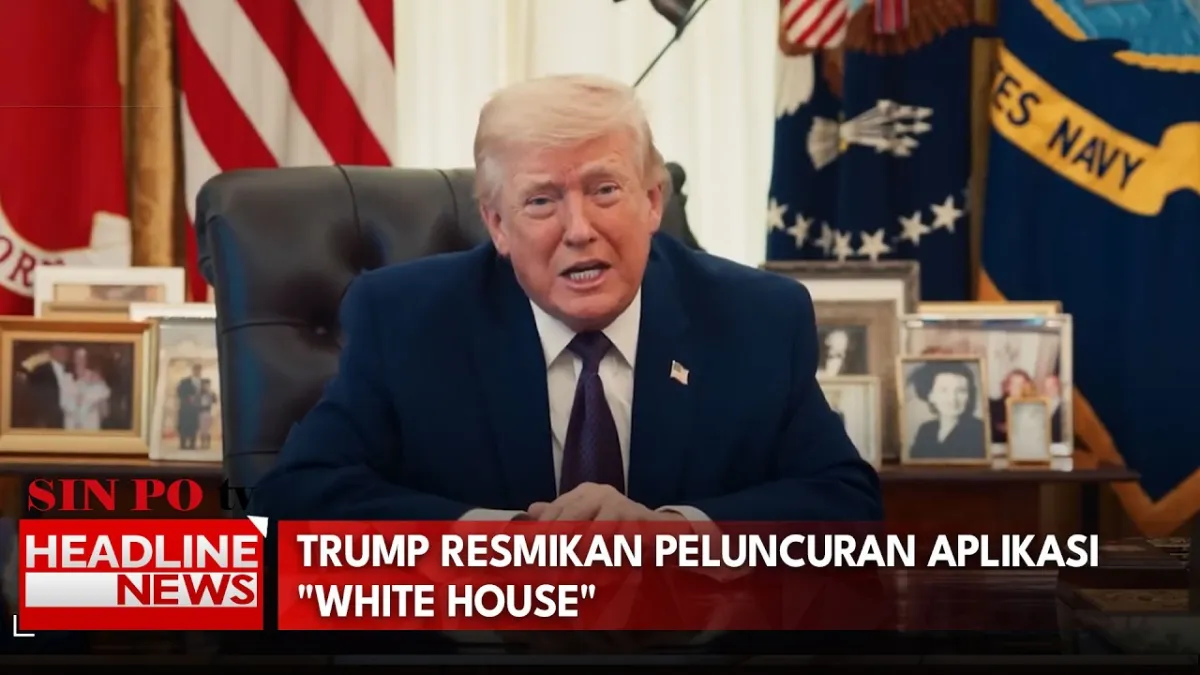 Trump Resmikan Peluncuran Aplikasi "White House" untuk Komunikasi Langsung Pemerintah