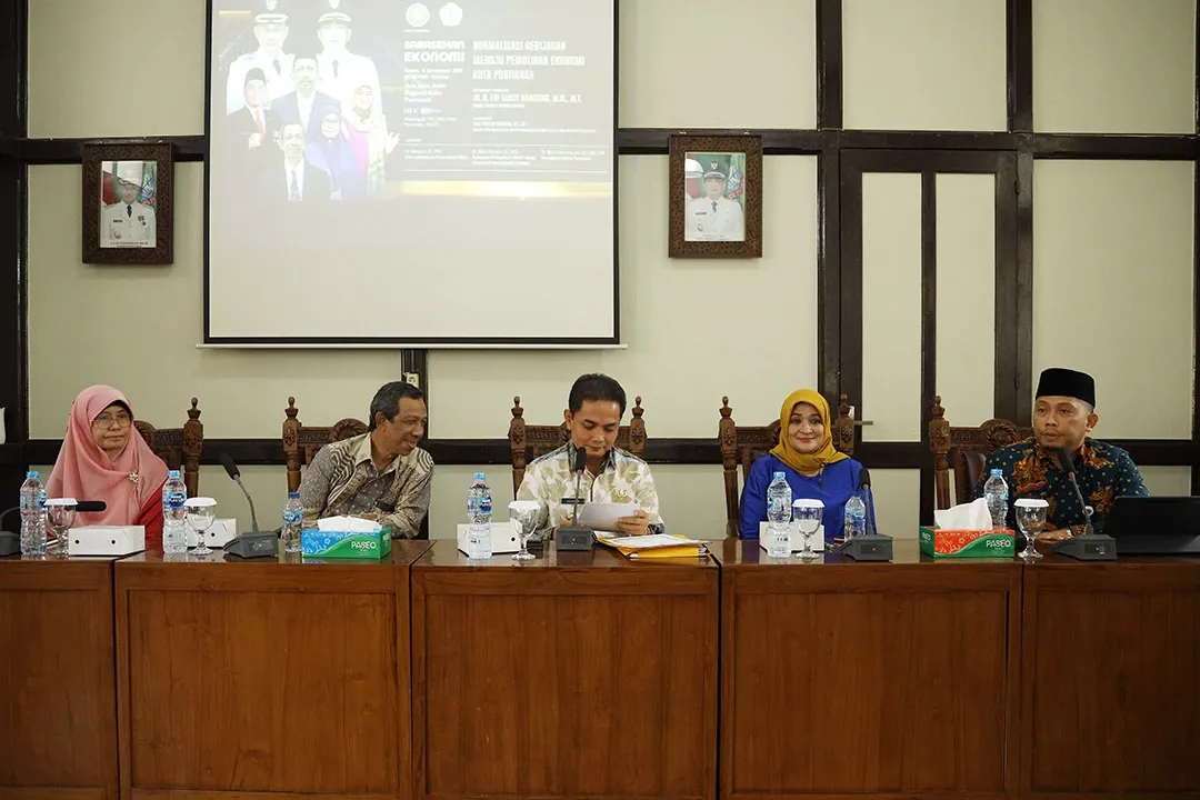 Pemkot Pontianak Siapkan Langkah Antisipasi Dampak Ketidakpastian Ekonomi Global