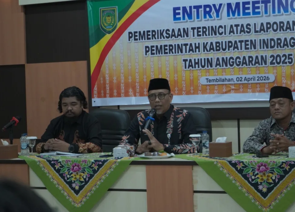 Pemkab Indragiri Hilir Ikuti Entry Meeting BPK untuk Pemeriksaan LKPD 2025