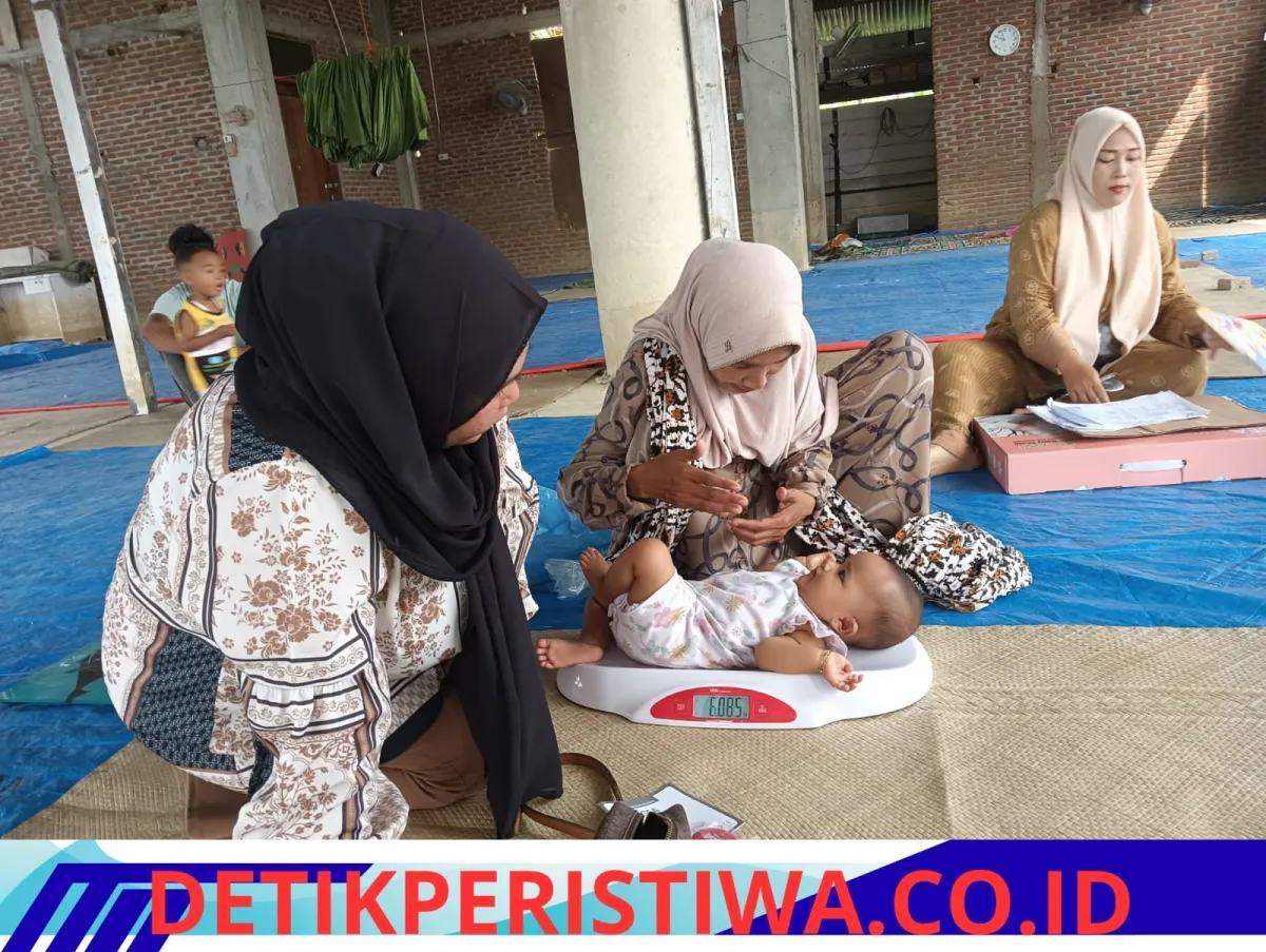 Posyandu Bulanan di Gampong Cot Kumbang Digelar untuk Pemantauan Kesehatan Ibu dan Anak