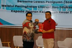 OJK Sosialisasi di Polres Ternate, Perkuat Literasi Keuangan untuk Cegah Penipuan Digital