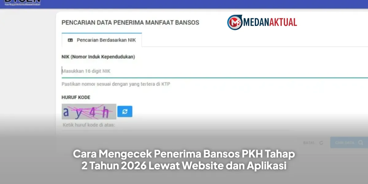 Panduan Cek Penerima Bansos PKH Tahap 2 Tahun 2026 Lewat Situs dan Aplikasi Kemensos