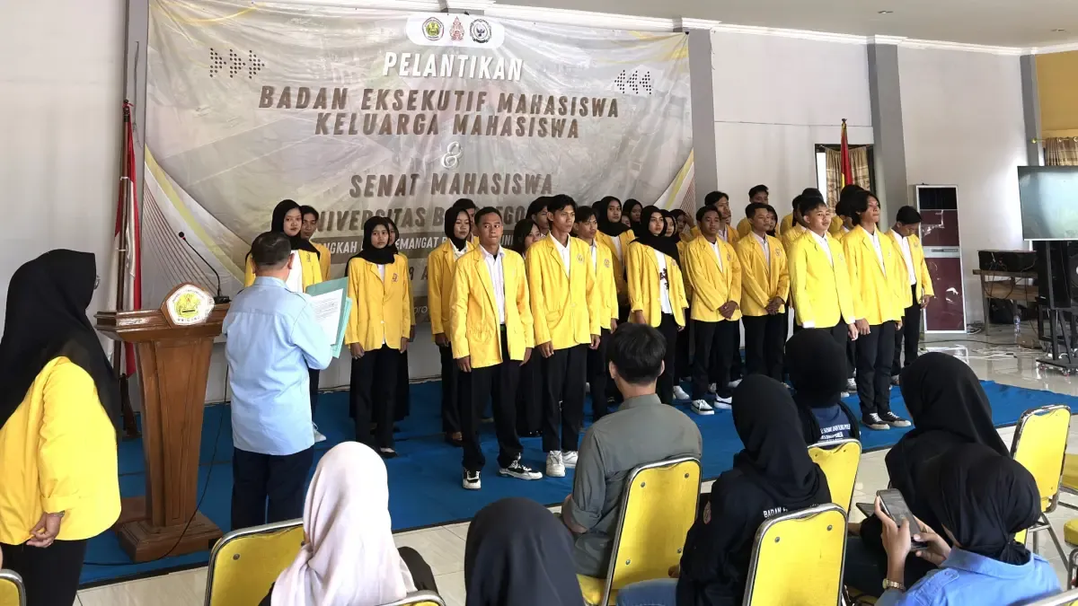 BEM KM dan SEMA Unigoro Resmi Dilantik, Siap Kawal Isu Sosial Kampus