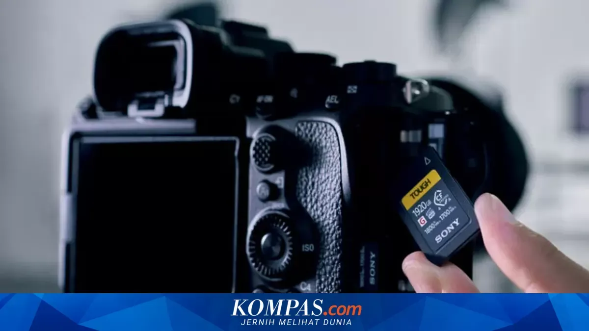Sony Jepang Hentikan Penerimaan Pesanan Kartu Memori CFexpress dan SD Mulai Maret 2026