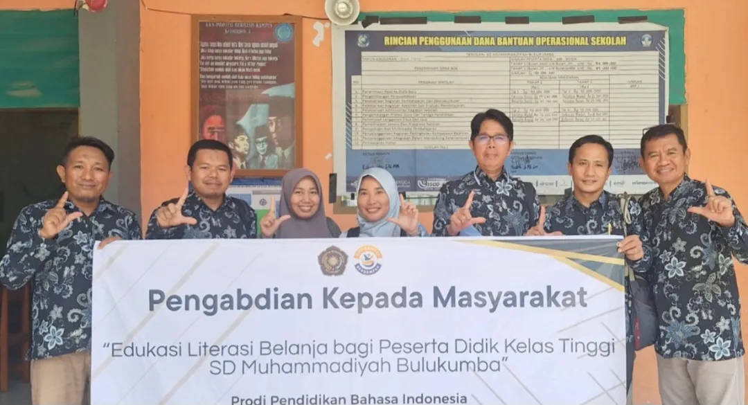 Dosen UM Bulukumba Edukasi Siswa SD Muhammadiyah Bulukumba soal Literasi Belanja dan Pengelolaan Uang Saku